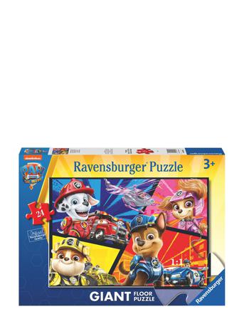 Paw Patrol, Stort Golv Puslespill 24P Toys Puzzles And Games Puzzles Classic Puzzles Multi/mønstret Ravensburger