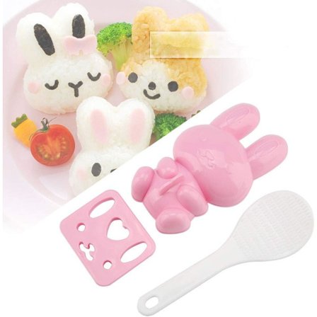 Risbollsmaskin, Sushi, Riskanin, Sushi Ris Livsmedelskvalitet Pp Tecknat Mönster Sushi Risboll Måltid Vandring Ägg Sushi Ris Dekorera Fondant 