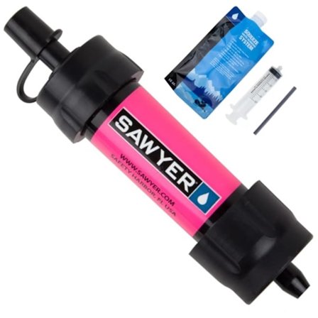 Utomhus vattenrenare liten bärbar filtreringssug utomhus överlevnadsprodukter vattenrenare