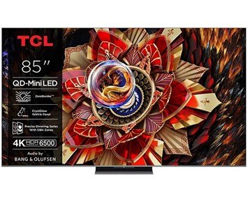 TCL-85C9K-TCL 85" 4K QD-Mini LED C9K Smart TV-Tv-75 tommer og større