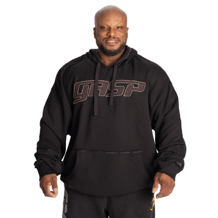 Hoodies Gasp Hood Hættetrøje Sort Grå - Bodyman.dk