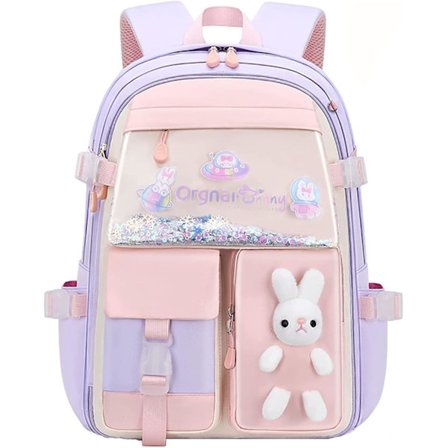 Kanin ryggsekk, kanin skolesekk, kanin ryggsekk for jenter,