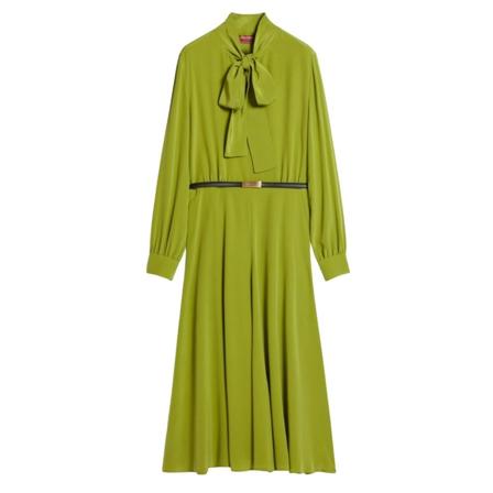 Max Mara Maxi Kjole Grøn, Dame