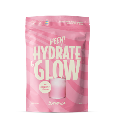 Heey! Elektrolytter + Coll-egan Vannmelon 240 g