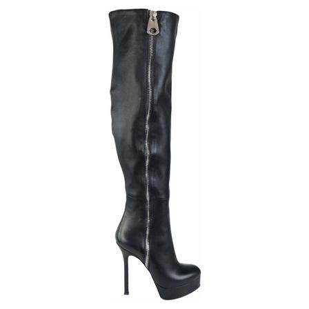 Marc Ellis, Over-knee Boots Czarny, Kobieta, Rozmiar: 39 EU