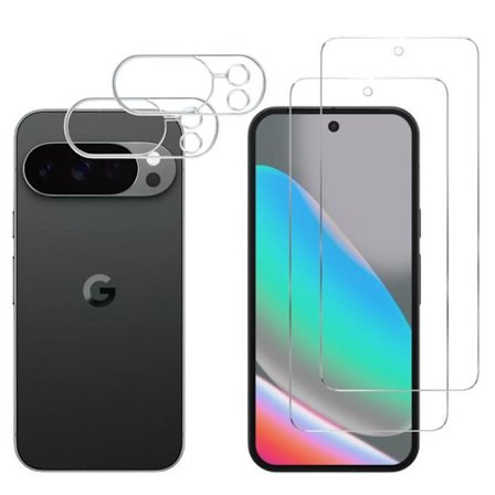 Härdat Glas för Google Pixel 10 Pro och Kamera Skydd [Paket 2] Filmskydd Phonillico