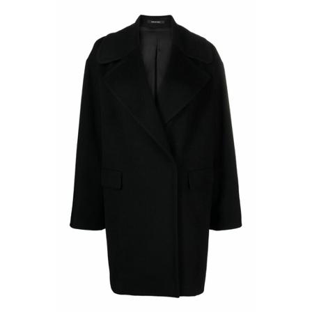 Tagliatore Single-Breasted Coats Sort, Dame Uldfrakker, Størrelse: XS