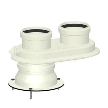 Kit sdoppiato scarico fumi ø 80/80 per caldaie a condensazione Bosch