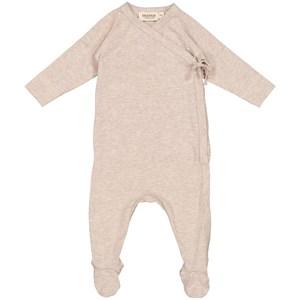 Kids - MarMar Copenhagen Doe Melange One-piece 62 cm - All in ones - 62 cm - Beige - Mädchen
