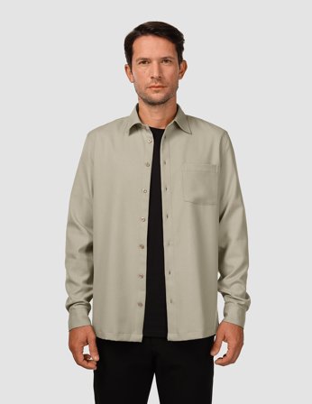 Shaping New Tomorrow - Effortless Shirt - Stone Beige - Herre - Størrelse XXL