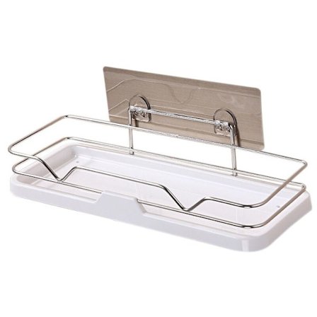 Rustfrit sugekop badeværelse opbevaringshylde punch-fri opbevaringshylde køkken badeværelse toilet hængende opbevaringshylde