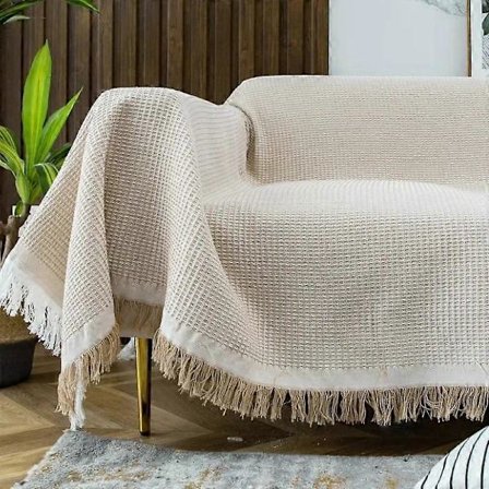 Sohvanpäällinen Peitto Kudotut Pyyhkeet Olohuoneen Huonekalujen Sisustukseen Gobeliini Sohvanpäällinen Khaki