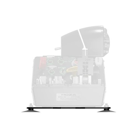 Moza teräksinen kiinnityssovitin lentosimulaattorin lentopohjaa