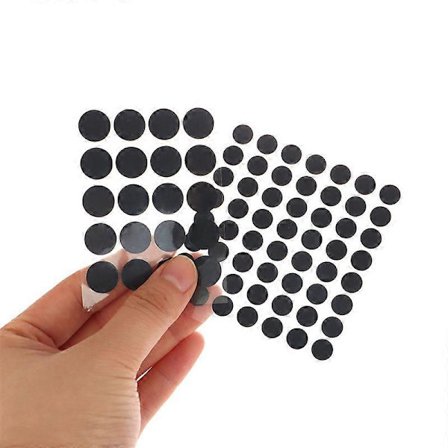 6/8/12MM Kaukosäätimen Painikkeen Korjaus Kaksipuolinen Johtava Teippi Laastari Pelikonsolin Ohjaimen Painikkeen Kosketushäiriön Korjaus