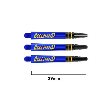 Red Dragon Darts Shafts Nitrotech Coolhand Luke Humphries 39mm Blue Polycarbonate 2 Sets 6pcs Professional Flights Accessories
