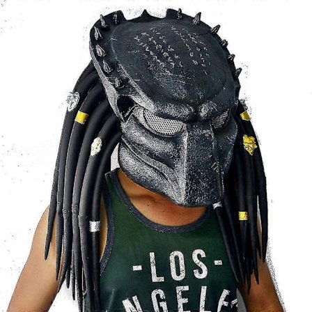 Chdz Predator Hjelm Replika Maske Latex Maske Halloween Cosplay Kostume Rekvisitter Latex