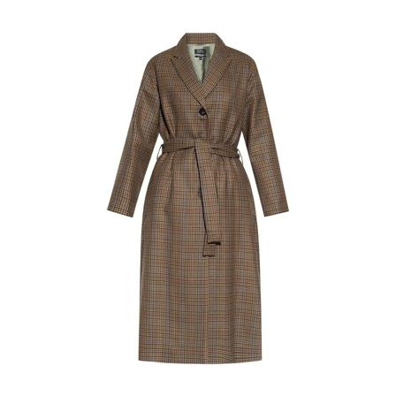 A.p.c. Coats Brun, Dame Uldfrakker