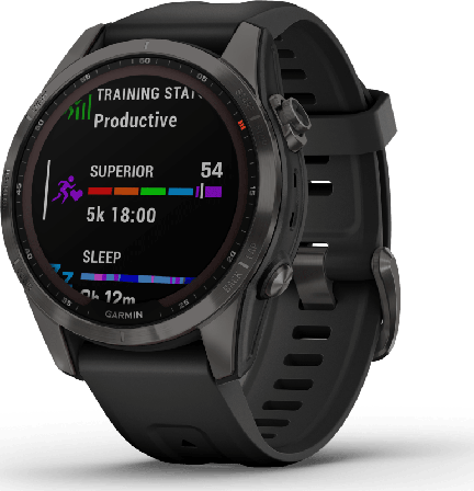 Garmin Fenix 7s Sapphire Solar fitness watches Grey OneSize