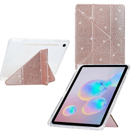 Y-Fold Smart Läderfodral för Samsung Galaxy Tab S10 FE/S9 Tablet