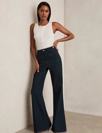 Reiss Sakura - Navy - 26