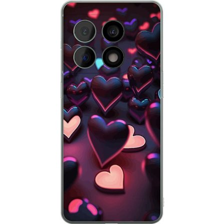 Kompatibel Mobilcover til OnePlus OnePlus 10 Pro Midnatshjerter