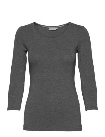 Kiksen 2 Tshirt Langærmet T-shirt Grå Fransa