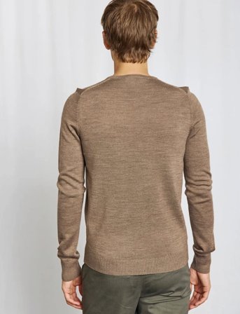 Bruun & Stengade Bs Uranus Regular Fit Knitwear - Brown - S