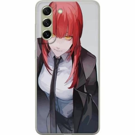 Samsung Galaxy S21 Fe 5g Genomskinligt Skal Makima Chainsaw Ma