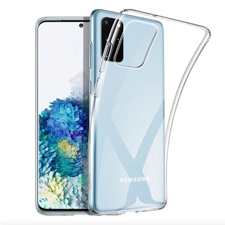 Transparent Silikon TPU-Skal till Samsung S20 PLUS