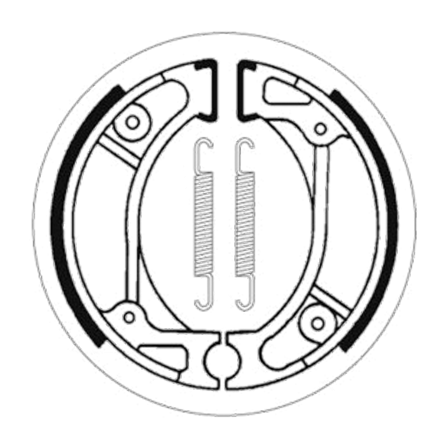 Bremsbacken SBS - Honda CRF 110F 2013-2022