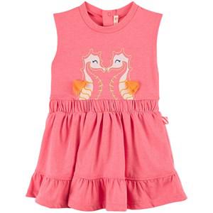 Billieblush Pink Seahorse Graphic Dress 3 Years - Dresses - 3 years - Pink