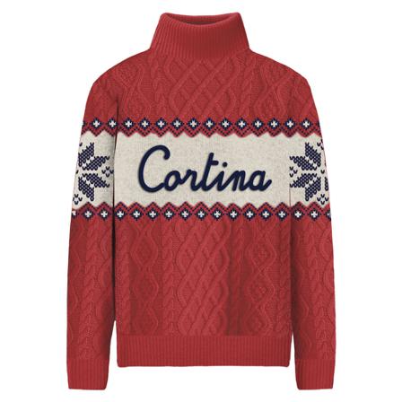 MC2 Saint Barth, Turtlenecks Rood, Dames, Maat:S