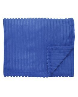 Fleecepläd Baloo 130x170 cm Kornblå - Redlunds