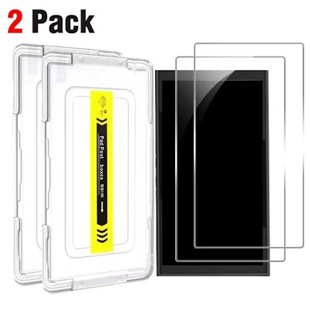 Kompatibelt Nintendo Switch 2 Skyddskit Härdat Glas Enkel Installation Skyddsfilm kompatibel Switch 2 Transparent Spelkonsolfodral