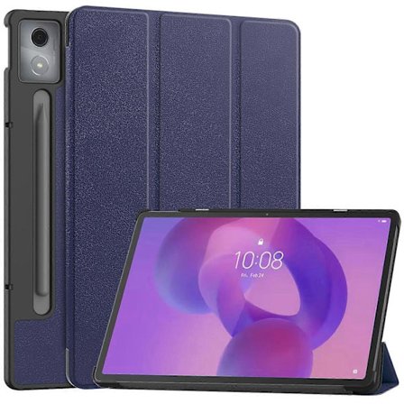 Fodral för Lenovo Idea Tab Pro Anti-Drop Läderställ Surfplatta Skydd - Grå Multicolo