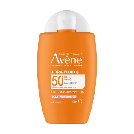 Avène Ultra Fluid Luminosità SPF50+ 50ml - Solare viso alta prot.
