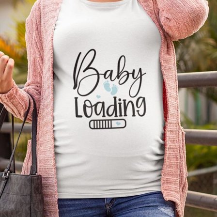 Mamma T-shirt , Baby loading