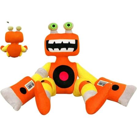 Min plysj syngende dukke fylt plysjleker - 11,8 tommer monstre plysjleke - Gaver til spillentusiaster, barn og fans