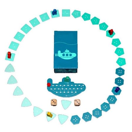 Lasten Hauska Peli Syvänmeren Seikkailu Lautapeli