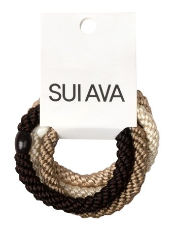 SUI AVA 4-Pack Basic Essentials Elastics - Multi/patterned - ONE SIZE
