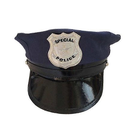 Herrkepsar Hattar Partyhattar Barn Badge Keps Poliskeps Vuxen Vuxenkeps Poliskeps Cosplay