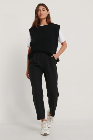 Trendyol Normale Hose - Hosen - Schwarz - EU 36