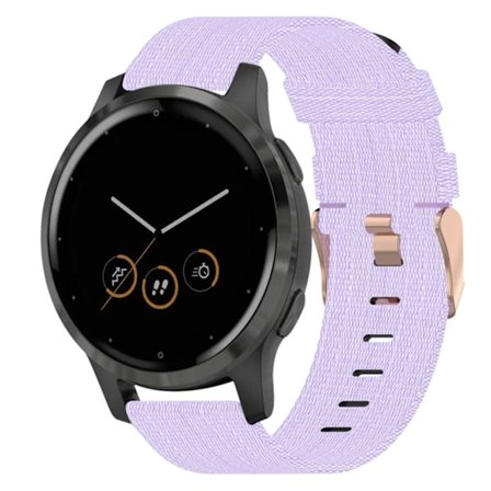 Garmin VivoActive 4S Klockarmband i nylon - Lila