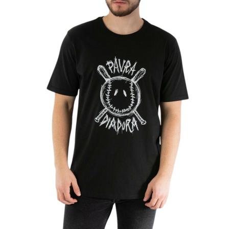 Diadora Mens Paura T-shirt logo 502.176766-80013 S Sort, Herre T-shirts