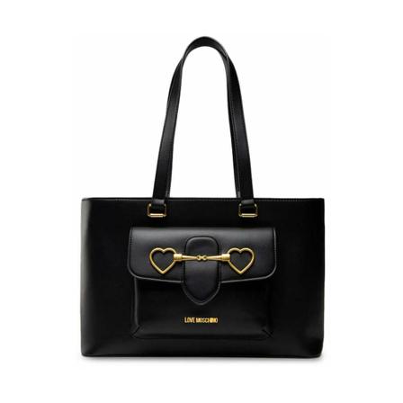 Love Moschino, BAG Jc 4074Pp 1Elc 0 Czarny, Kobieta, Rozmiar: ONE Size