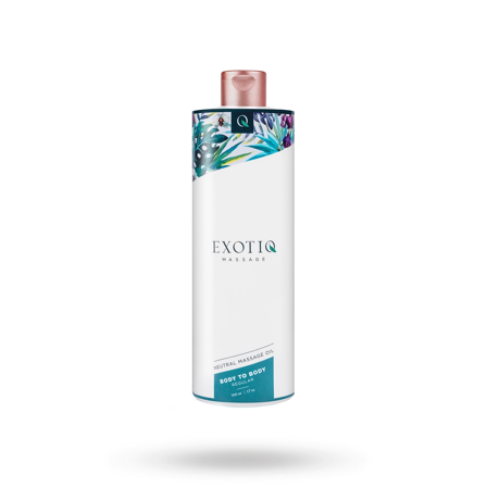 Exotiq Body To Body Oil 500 ml - Vuxen.se - Oljebaserad massageolja