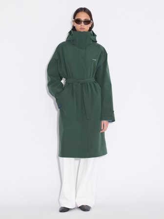 Holzweiler - Flow Rain Jacket - Dk. Green - Womens - Small