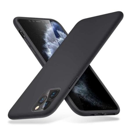 iPhone 13 Pro - Matt TPU Mjuk Skal - Svart Black