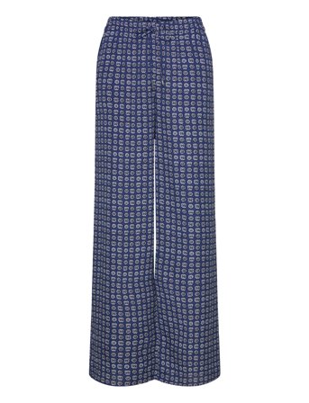 Lauren Ralph Lauren | Geo-Print Crepe Wide-Leg Pant | S