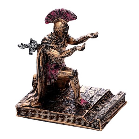 Pennhållare i harts, skrivbordsorganisatör, stilfull present till hemkontoret